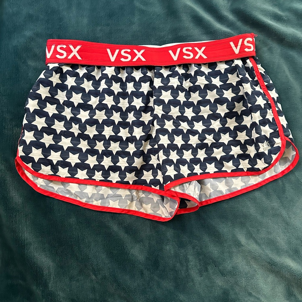 Victoria's Secret VSX Star Patterned Athletic Shorts 🇺🇸🇺🇸
